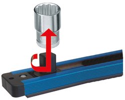 SL 3014 - GEDORE - listwa wtykowa 3/8'' magnetyczny, 480 mm, 14 gniazd Listwa wtykowa Gedore SL 3014 1761099    1 szt.