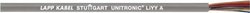 Kabel do transmisji danych LAPP 22502-1, 2 x 0.23 mm², Produkty w metrach bieżących, szary