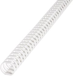 Korytko elastyczne HellermannTyton Heladuct Flex40, O 40 mm, białe