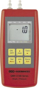 Manometr Greisinger GMH3181-002 604216, -0.005 - +0.005 bar, Od -25 do +50°C, od 0 do +95% wilg. wzgl. (bez kondensacji), IP65