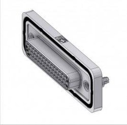 Złącze żeńskie D-Sub Deltron Connectors HD-DWM44SY/2M86UN, rzędy: 3, styki: 44, 180 °, 1 szt.