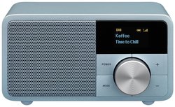 Radio Sangean Genuine Mini DDR-7 DAB+, UKW  turkusowy