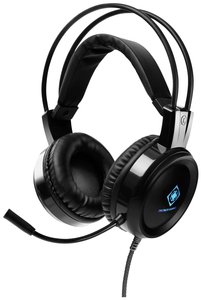 Zestaw słuchawkowy Over Ear DELTACO GAMING DH110 GAM-105 Stereo czarny