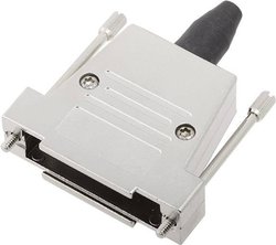 Obudowa złącza D-SUB encitech DTSL25-RG-LJS-T-K 6560-0247-33, metal, 180 °, 1 szt.