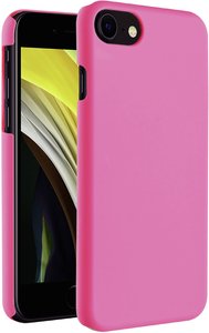 Vivanco Gentle Futerał backcase Apple iPhone SE (2020) różowy Ładowarka indukcyjna, Bryzgoszczelny, Odporny na wstrząsy, Wodoodporny