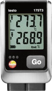 Rejestrator temperatury testo 175 T3 0572 1753 -50 do +1000 °C