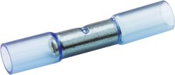 Złącze doczołowe z osłonką termokurczliwą 1.50 mm²  z pełną izolacją  niebieski DSG Canusa 7931200502 1 szt.