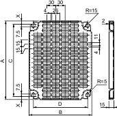 Płyta montażowa Schneider Electric NSYMR53 (D x S) 500 mm x 300 mm  1 szt.