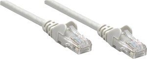 Kabel sieciowy Intellinet Cat5e U / UTP CCA, zgodny z Cat5e, 1,5 m szary Kabel LAN Intellinet 336628, 1 szt., RJ45, CAT 5e, U/UTP, 1.50 m, szary