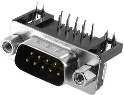Listwa męska D-Sub econ connect STN9WB/7, rzędy: 2, styki: 9, 90 °, 1 szt.