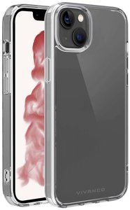 Vivanco Safe and Steady Futerał backcase Apple iPhone 14 Plus przeźroczysty Ładowarka indukcyjna
