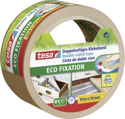 tesa® taśma dwustronna PRO NATURE, taśma do dywanów - przyjazna dla środowiska, do mocowania dywanów, również do dekoracji i rękodzieła Taśma dwustronna tesa  56451-00000-11 ECO FIXATION (D x S) 10 m x 50 mm 10 m 1 szt.