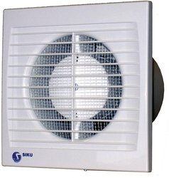 Wentylator ścienny i sufitowy SIKU Silenta  78 m³/h 10 cm