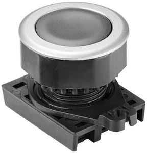 Przycisk TRU COMPONENTS S3PF-P1K  czarny   1 szt.