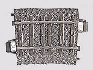 Tor łukowy C Marklin 24206, 2,3 x 437,5 mm, 5,7°, skala H0, 6 szt.