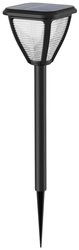 Lampa podstawowa Philips Outdoor Solar Vapora Spiess 1,5 W, czujnik światła dziennego, 2700 kelwinów, czarna Solarna lampka ogrodowa Philips Vapora 8720169265721 1.5 W ciepła biel