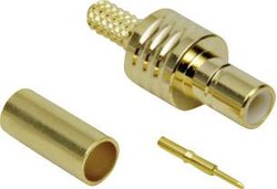 Gniazdo zaciskowe SMB, do montażu na kablu 411003 BKL Electronic