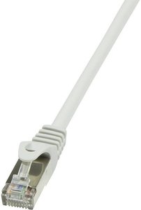 Kabel LAN LogiLink CP2092S, 1 szt., RJ45, CAT 6, F/UTP, 10.00 m, szary
