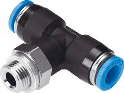 Złączka T FESTO QST-G1/8-6    Średnica rury: 6 mm   1 szt.