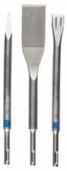 Zestaw dłut z SDS plus, 3-częściowy, 250, 250, 260 x 20, 40 mm Zestaw dłut Bosch Accessories  2607019159 SDS-Plus 1 zest.