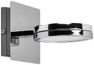 Lampa ścienna LED LightMe Aqua LM85636 6 W chrom 500 lm