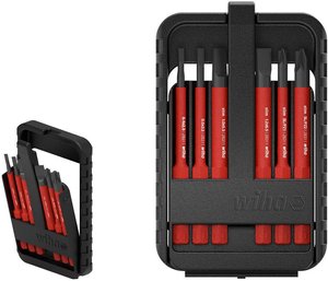 Zestaw bitów Wiha slimBit electric TORX® 6-częściowy w pudełku slimBit (43153) Zestaw wymiennych kling Wiha  43153 VDE