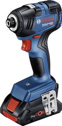 Wkrętarka udarowa akumulatorowa, Wkrętarka akumulatorowa Bosch Professional GDR 18V-200 06019J2108 18 V  bezszczotkowy