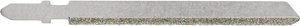 Brzeszczot diamentowy do wyrzynarki T-trzpień 100 x 2 mm (chwyt jednokrzywkowy) D357 do cięcia TWS i CFRP PFERD DIA-SSB 75/100 D 357 15600791 1 szt.