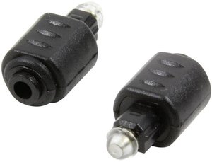 LogiLink CA1016  Toslink Audio Przejściówka, adapter  czarny
