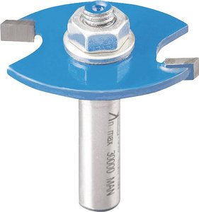 Frez do rowków HM, z chwytem mocującym, 2,0 mm Frez do nakrętek kwb 754020, 1 szt.