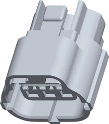Obudowa złącza pin żeńskiego na kabel TE Connectivity 2822390-1, wire-to-wire, piny: 3, 1 szt.