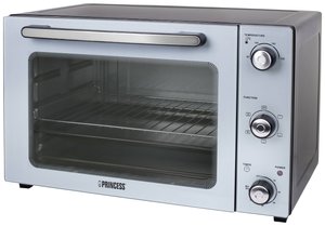 Piekarnik konwekcyjny Princess - Grillowanie, pieczenie i pieczenie - Ściany nieprzywierające - Pojemność 45 L - 1800 Watt - Czarny, 112754 Piekarnik elektryczny Princess 112754