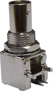Złącze BNC TRU COMPONENTS  740578 złącze żeńskie do wbudowania poziomego 50 Ω 1 szt.
