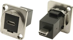 Adapter XLR USB-C™ na złącze USB-C™ Cliff CP30211M, 1 szt.