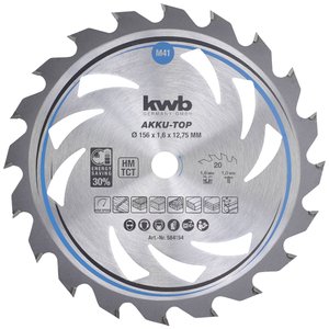 Tarcza tnąca z węglików spiekanych kwb  156 x 12.75 x 1.0 mm 1 szt.