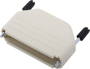 Obudowa złącza D-SUB encitech DPPK50-DE-K 6353-0102-05, tworzywo sztuczne, 180 °, 1 szt.