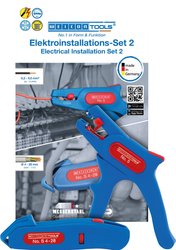 Zestaw zawiera Szczypce do ściągania izolacji no. 5 + nóż do kabli. S 4 - 28 Ściągacz izolacji WEICON TOOLS No S 4 + No 5 52881002