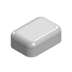 8,7 x 6,3 x 3 mm Jednoczęściowa bezszwowa ciągniona osłona RF/osłona EMI (CRS) Obudowa ekranowana Masach TECH EMI/RFI-Abschirmung MS087-10S, 1 szt.