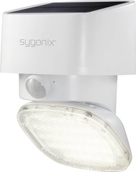 Zewnętrzna lampa ścienna z czujnikiem ruchu Sygonix SY-4673534, 20 W, 2000 lm, 4000 K, IP65