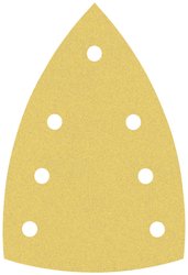 Papier ścierny EXPERT C470 z 7 otworami do szlifierek uniwersalnych, 100 x 150 mm, G 120, 10 sztuk. Siatka do szlifierki wielofunkcyjnej Bosch Accessories EXPERT C470 2608901117 150 mm 10 szt.