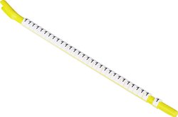 Oznacznik kablowy TE Connectivity STD06W-2 478630-000, polioksymetylen, 2.60 do 3.50 mm, 30 szt.