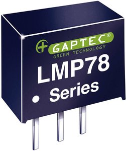 Przetwornica DC/DC, do PCB Gaptec LMP78_05-1.5 10070273, SIP-3, 7.5 W, 5 V/DC, 1.5 A, 1 szt.