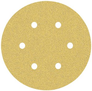 Papier ścierny EXPERT C470 z 6 otworami do szlifierek mimośrodowych, 150 mm, G 60, 5 części. Papier ścierny ekscentryczny Bosch Accessories EXPERT C470 2608900814 5 szt.