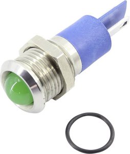 Lampka sygnalizacyjna LED TRU COMPONENTS TC-92106c38 1605978, 150 mcd, 24 V DC/AC, 12 mm