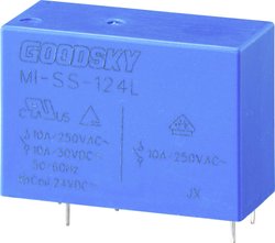 Przekaźnik drukowany GoodSky MI-SS-124L MI-SS-124L, monostabilny, 1 cewka, 110 V/DC, 10 A, 1 szt.