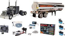 Model ciężarówki RC Tamiya US Grand Hauler Matte Black Edition 1:14 Do samodzielnego złożenia