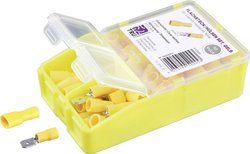 Zestaw złączy zaciskanych TRU COMPONENTS TC-6646680, 4 mm² - 6 mm², 100 szt.