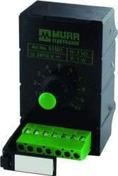 Moduł potencjometru MPOT 10K-Ohm/270 stopni szyna nośna / zaciski śrubowe Potencjometr obrotowy 10-obrotowy   10 kΩ Murr Elektronik  1 szt.