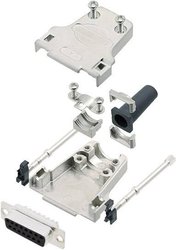Zestaw listew żeńskich D-Sub Amphenol L17DTZF25-LJS-RG+L77SDB25S, rzędy: 2, styki: 25, 180 °, 1 szt.