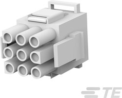 Obudowa złącza pin męskiego na kabel TE Connectivity 770021-1, wire-to-board, piny: 9, 1 szt.